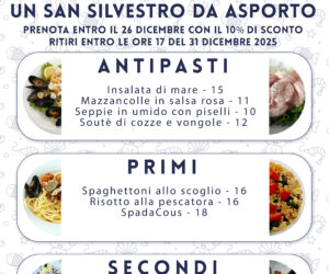 Un San Silvestro da Asporto 2025