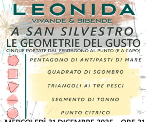 Geometrie del gusto – Il Cenone di San Silvestro