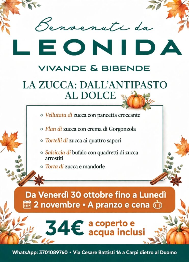 Menù di zucca